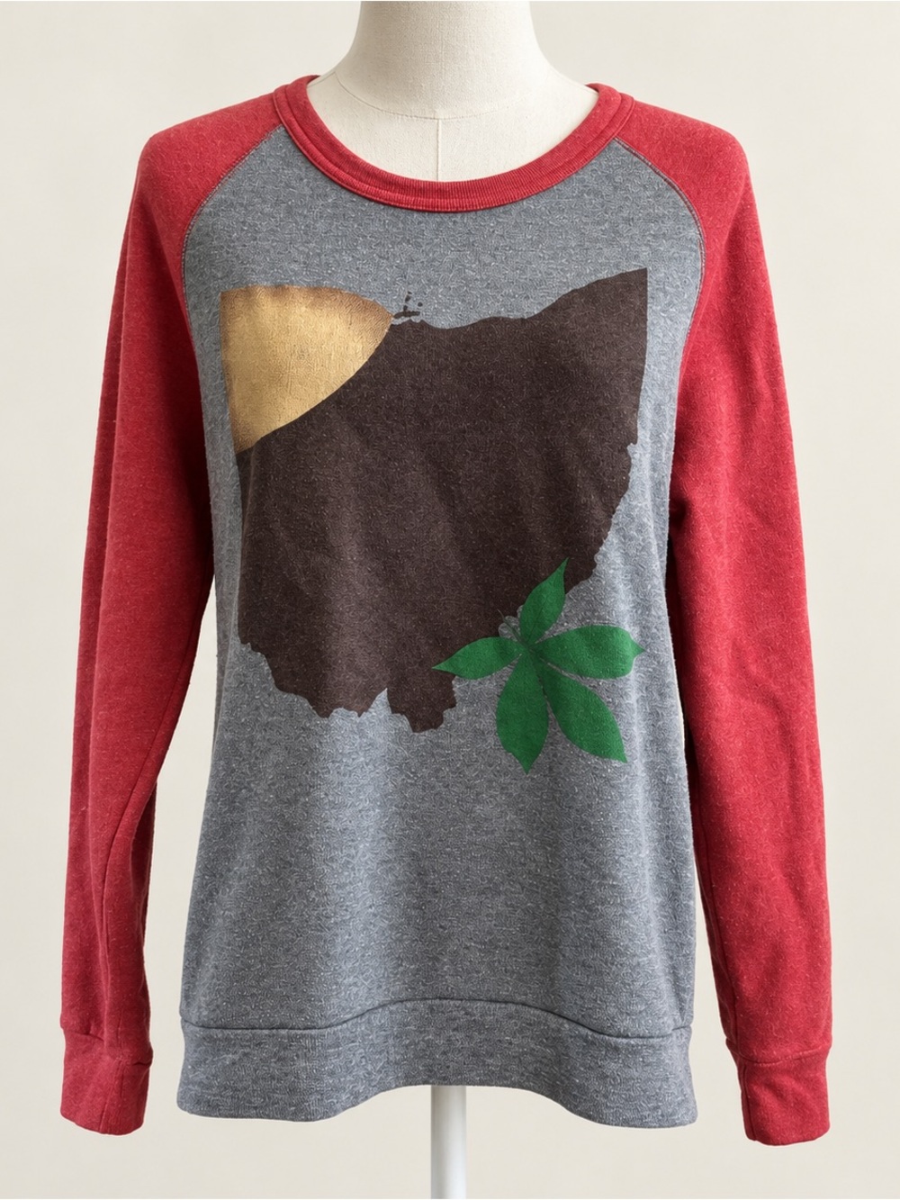 Where I’m From Ohio Buckeyes Graphic Sweatshirt M